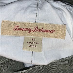 Tommy Bahama Men’s Green Kahki Bamboo Shorts